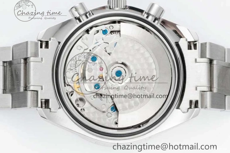 0130 Speedmaster Racing Master SS HKF Best Edition White Dial on SS Bracelet A Premium 7809